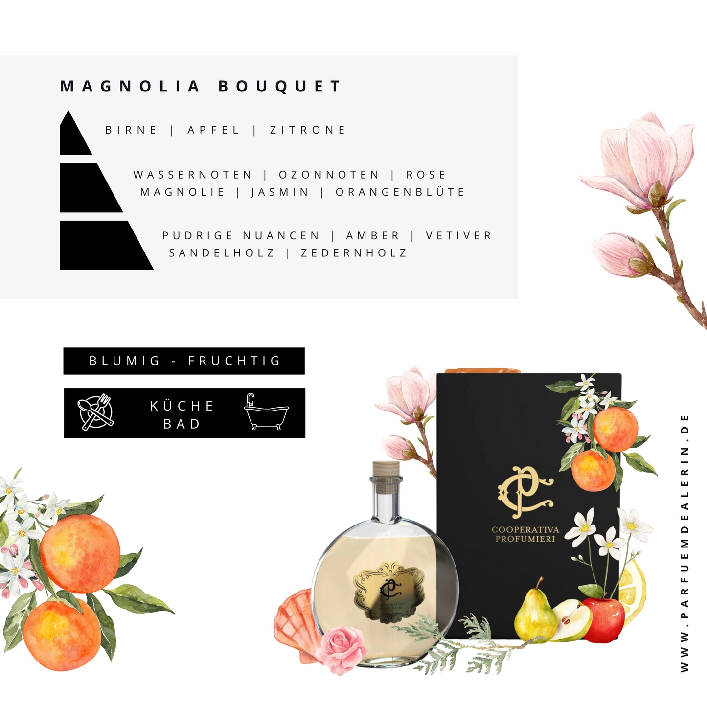Raumduft | Magnolia Bouquet