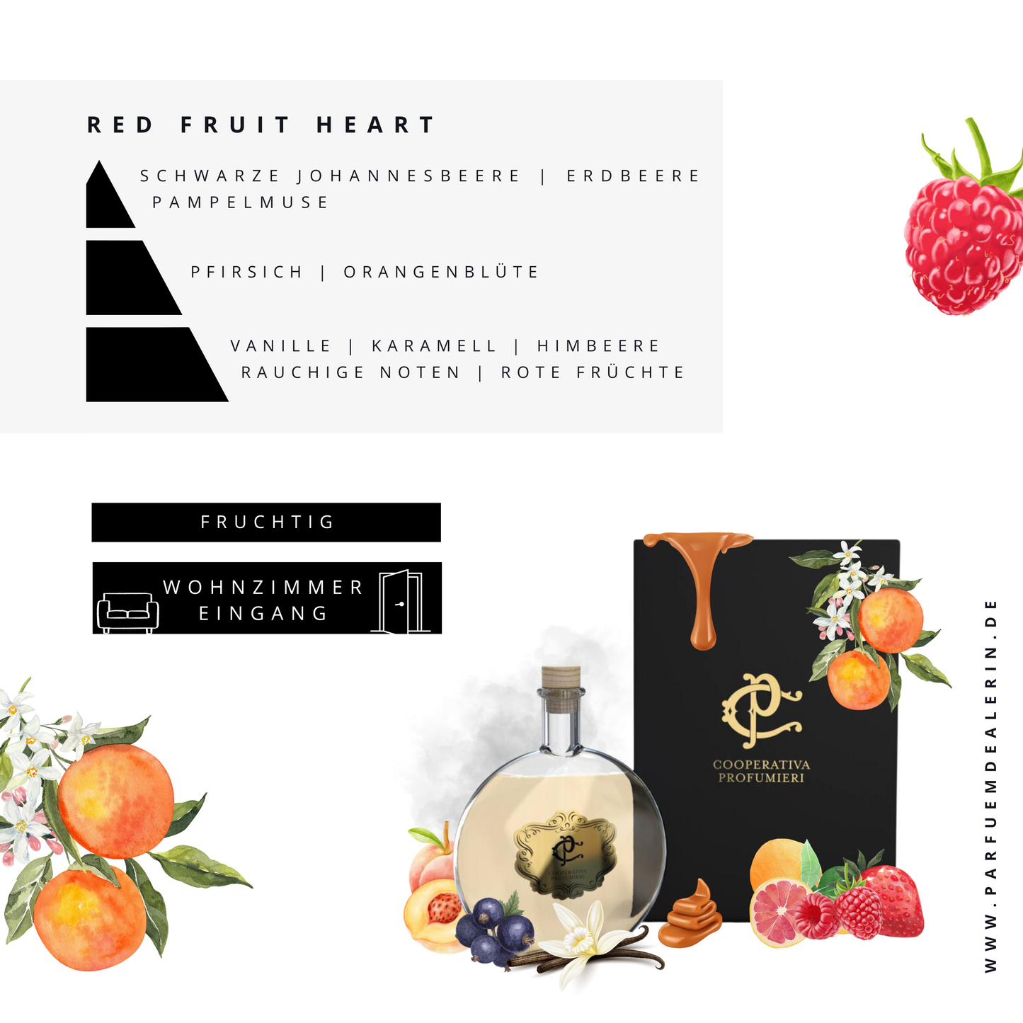 Raumduft | Red Fruit Heart