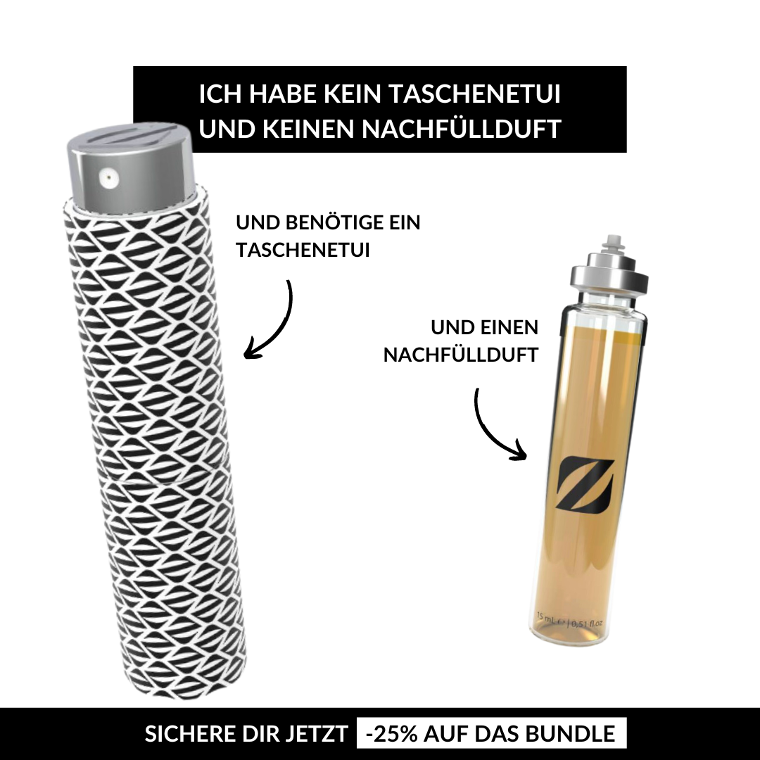 Set: Taschenetui + Nachfüllduft
